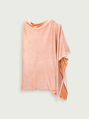 Poncho in seta cashmere