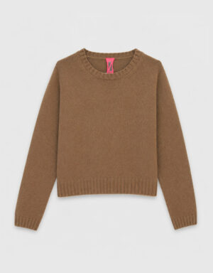 Mini london girocollo in 100% cashmere